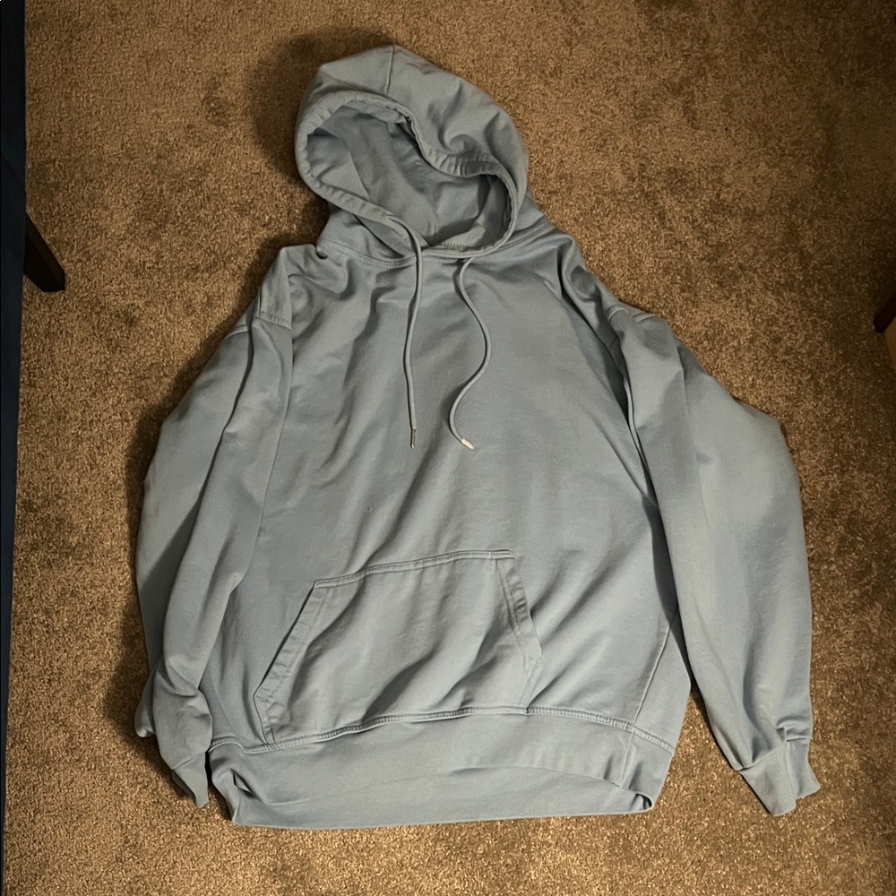 Men's Sky Blue Hoodie